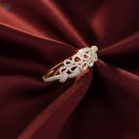 Two Tone Polish Full Stone Ad Fancy Style Kada