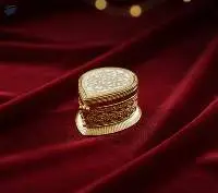 High Gold Thewa Jewellery Sindoor Box