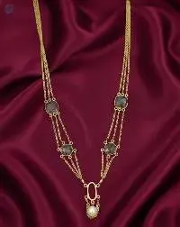 Fusion High Gold Polish Design Party Wear Mala