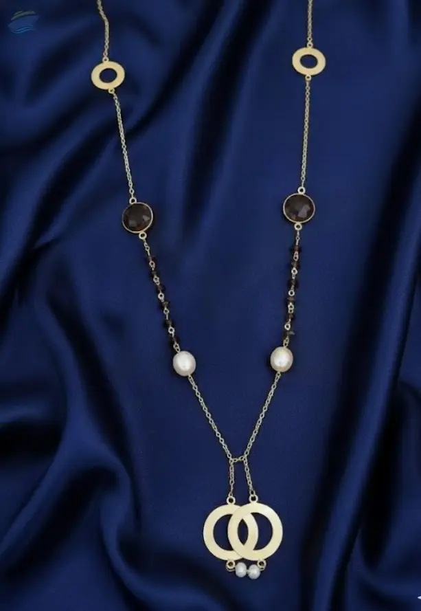 High Gold Polish Fancy Mala Set