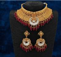 Chand Design Beautiful Antique Choker Necklace
