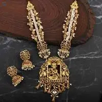 God Krishna Beautiful Look Necklace Set