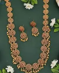 Fancy Style Kemp Long Necklace Set
