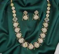Beautiful Design Long Kemp Necklace Set