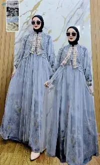 Gamis Elora Drapes Gown