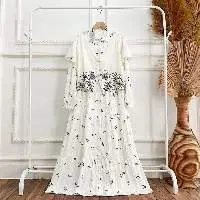 Beaded Flower Maxi