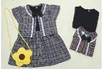 Dress Girl Little Gurly Neck