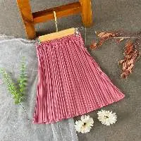 Girl's Skirt Plisket Cute