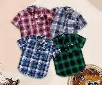 Boy's Plaid T-shirt