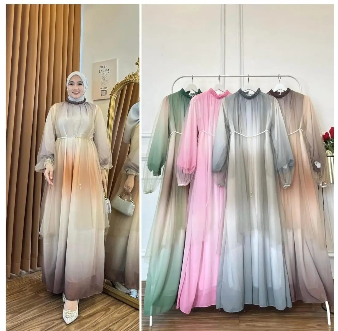 Dress Sunset Blossom Gamis