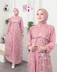 Dress Girl Print Long Left