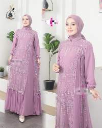 Dress Girl Soft Glam Overlay Set