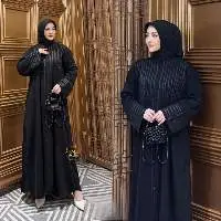Abaya Midnight Majesty