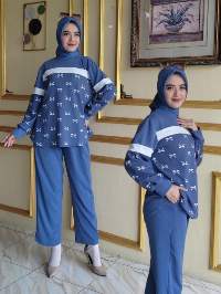 Setelan Serena Bow Loungewear
