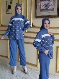 Setelan Serena Bow Loungewear