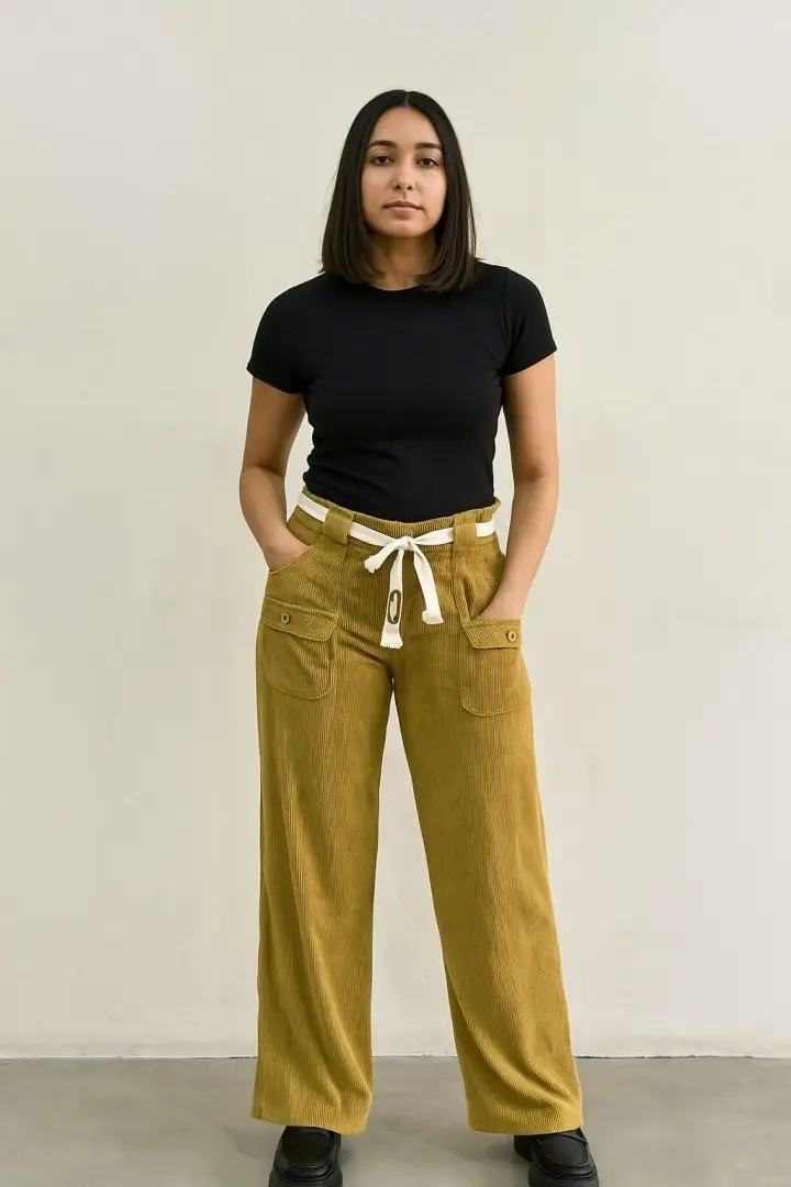 Pants Chic Haze Cord Culottes