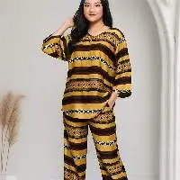 Setelan golden heritage rayon