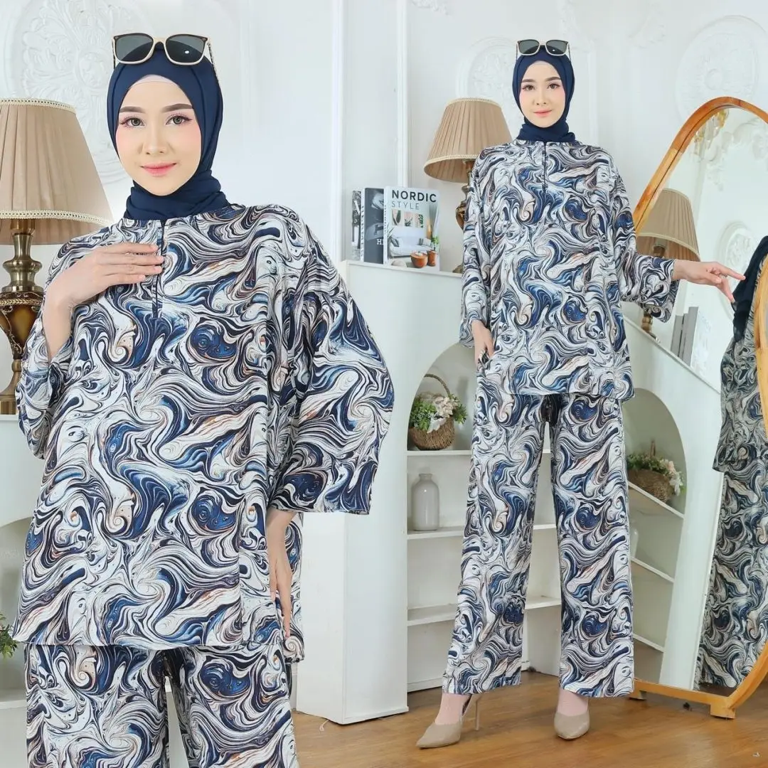Setelan ziva abstract lounge