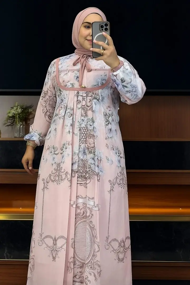 Gamis Serenity Hijab Set