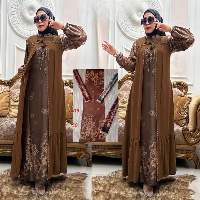 Gamis Armany Glamsik Hazelnuy