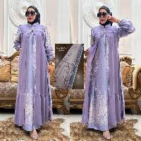 Gamis Armany Ethreal Lilac Lush