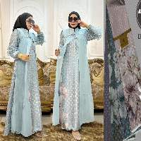 Gamis Armany Sky Flower Couture