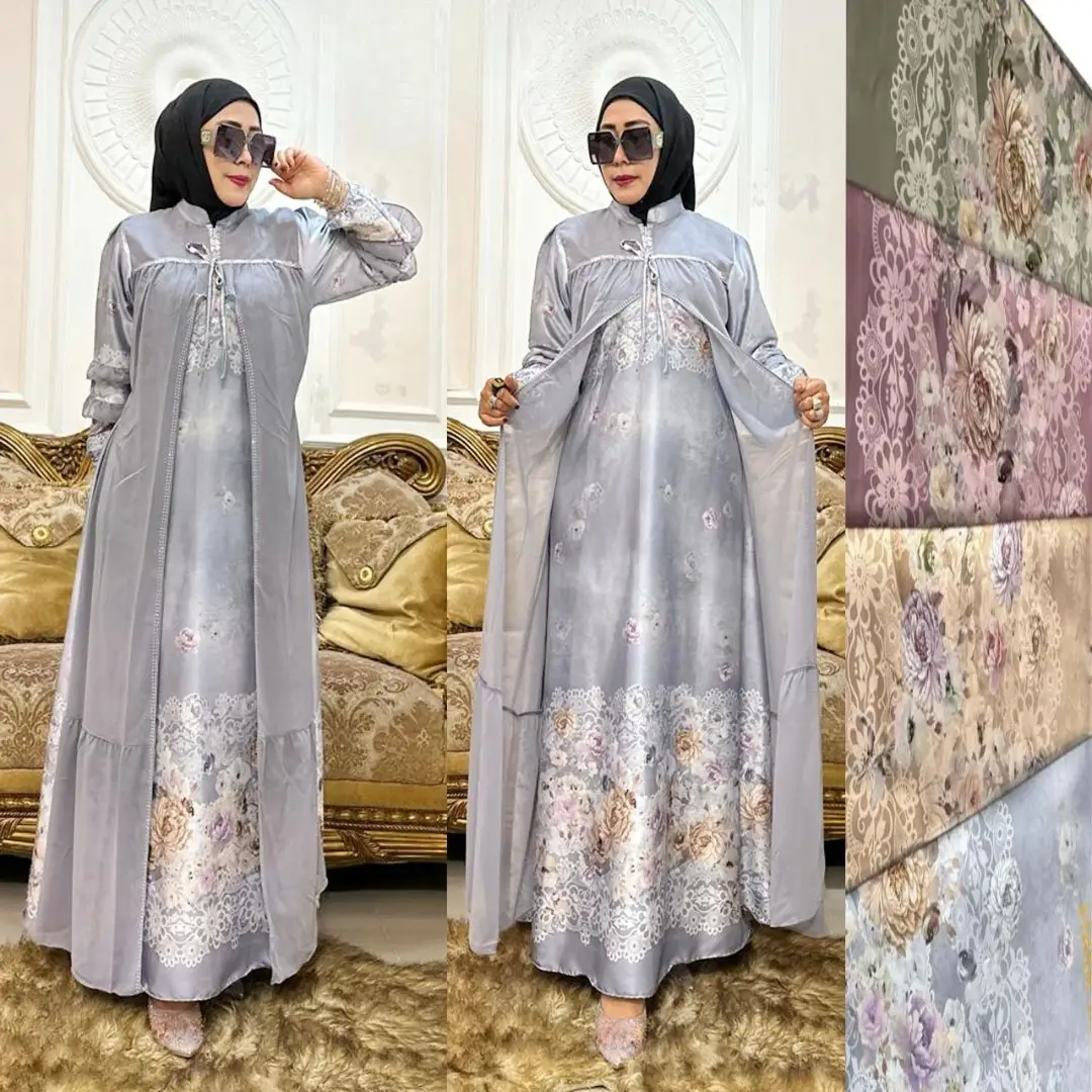 Gamis Armany Dawn Petal Silk