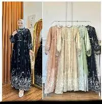 Gamis Flora Opal Bloom