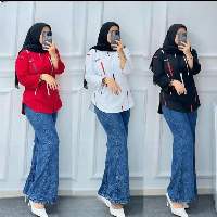 Set Girly Crimson Lines