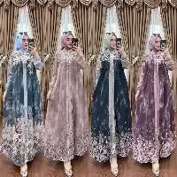 Gamis Midnight Dusk Rose