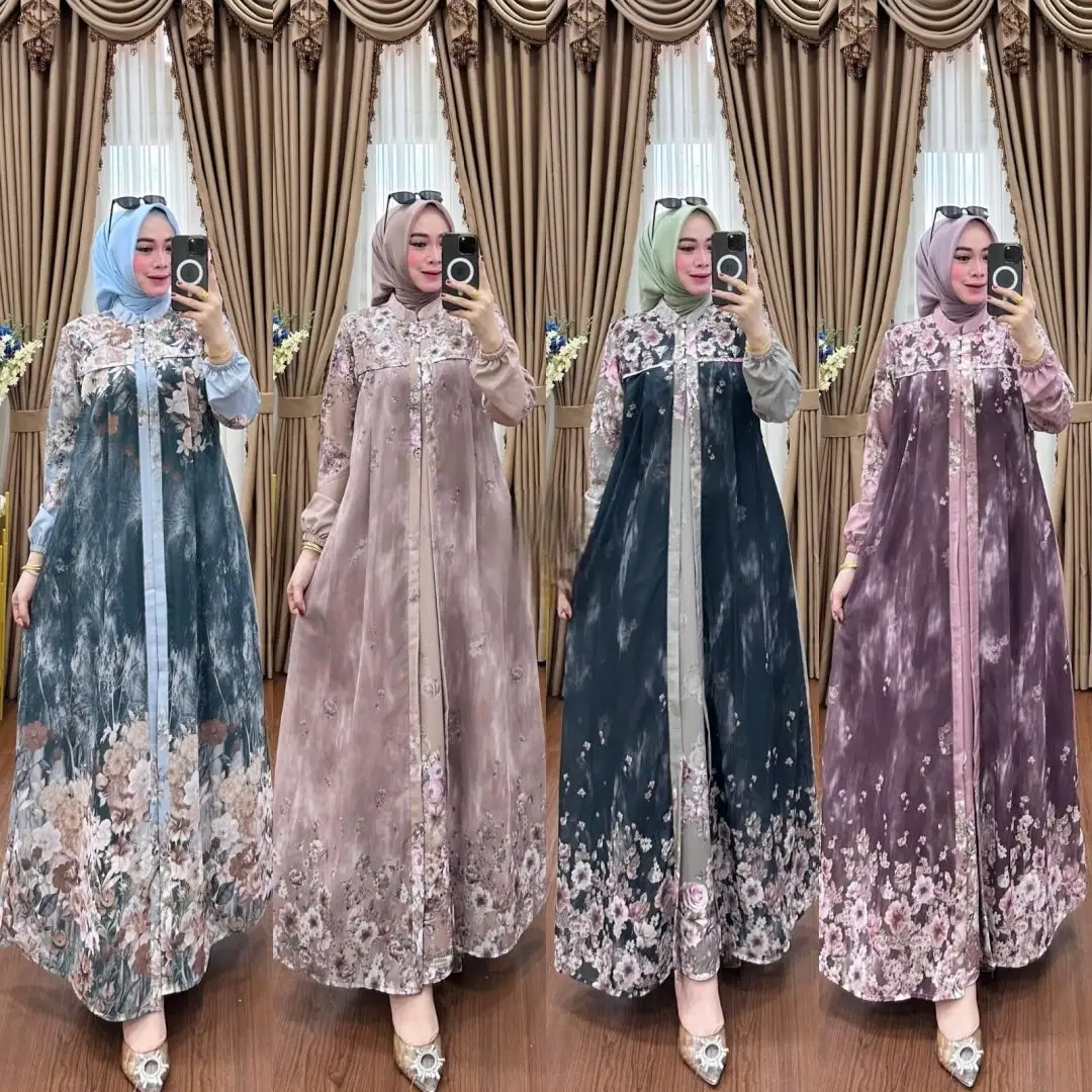 Gamis Midnight Dusk Rose