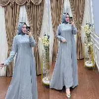 Gamis Silken Silver Mist