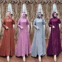 Gamis Safron Ember Grace
