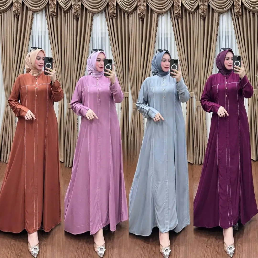 Gamis Safron Ember Grace