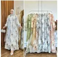 Gamis Aurella Mist Bloom