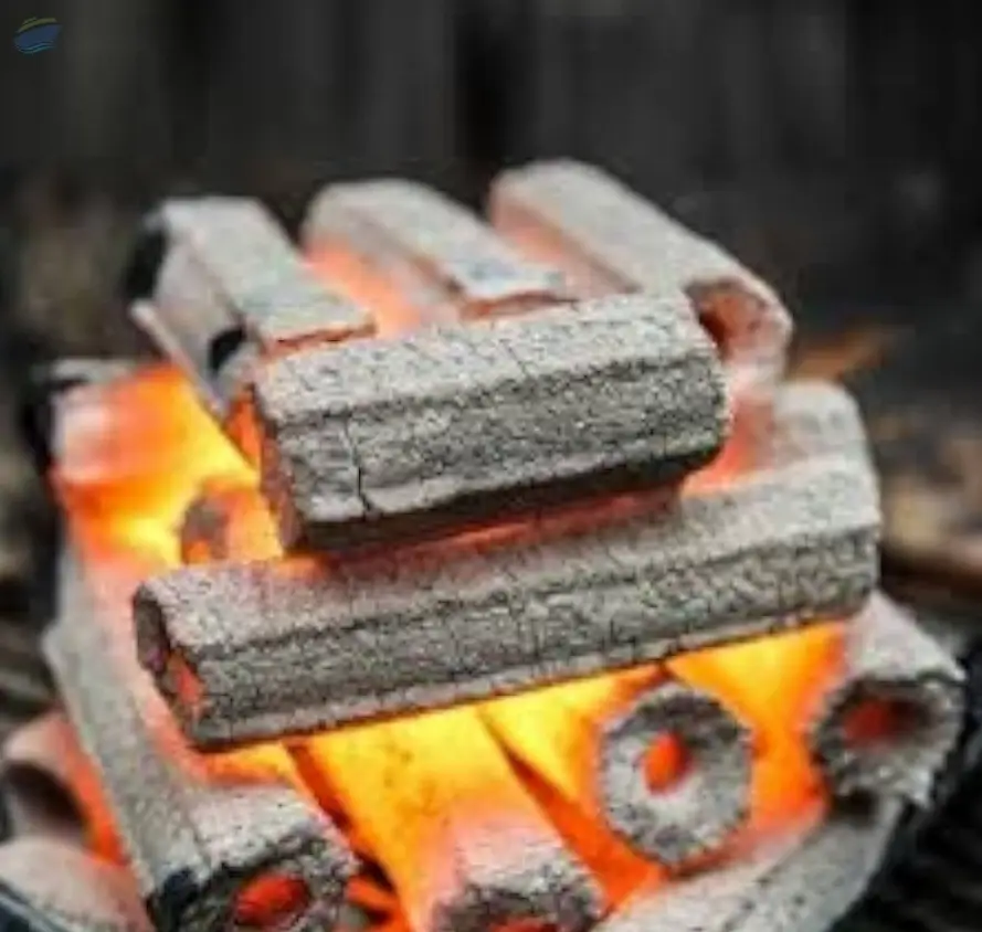 Coconut Shell Charcoal Briquette Hexagonal