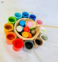 Wooden Cup Ball Set