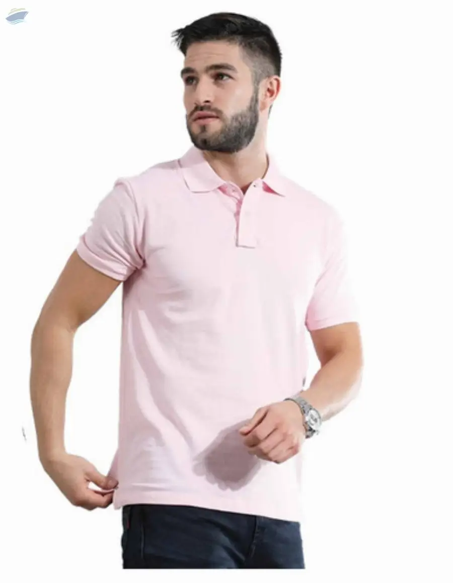 Cotton Pique Knitted Half  Sleeves Polo T-Shirts