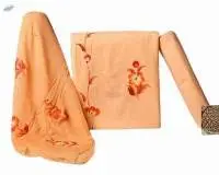 Cotton Unstitched Suit with Chiffon Dupatta