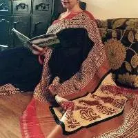 Hand Block Printed Pure Chanderi Silk Saree