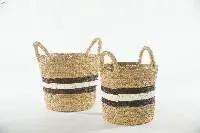 Premium Water Hyacinth Basket Export Quality