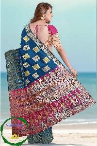 Kuppadam Unique Design Sari With Hand-Zari