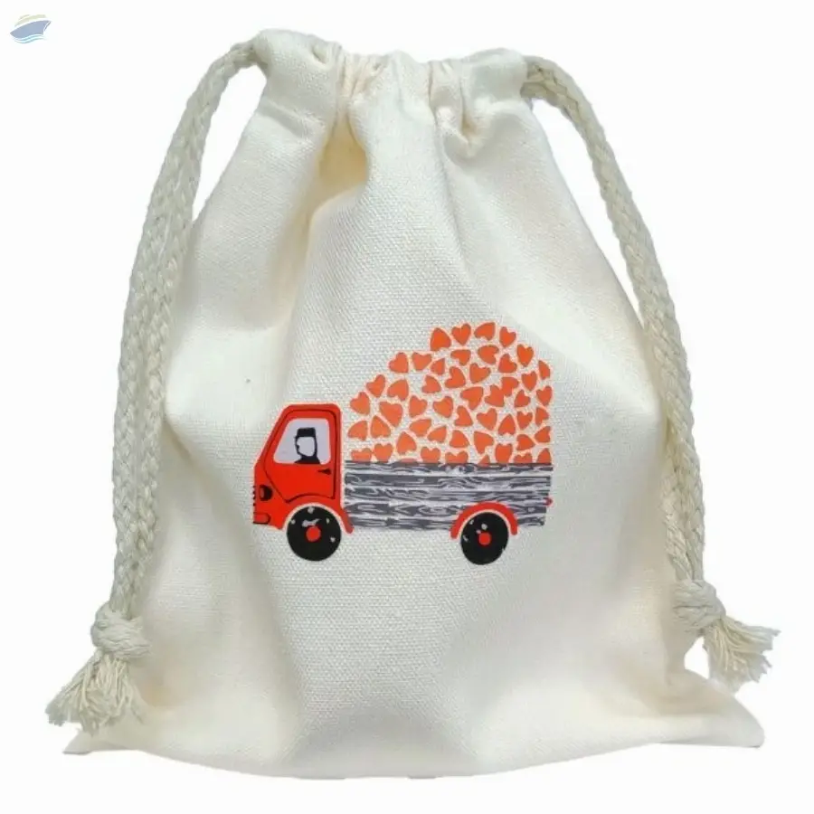 Gift Bag-Truck With Hearts
