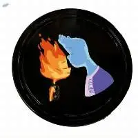Plastic Coaster Pair