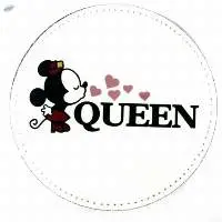 Leather Coaster-Queen Mini