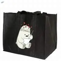 Large Black Non-Woven Gift Bags