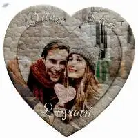 Heart Puzzle -Danos Nina I Love You