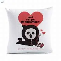 Pillows Can I Call You My Valentine Cartoon