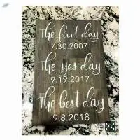 Wooden Frame Our Days