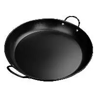 carbon steel flat woks (30 cm)